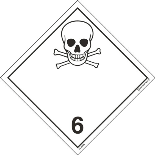 Skylt ADR giftigt ämne