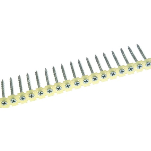 Bandad hårdgipsskruv GUNNEBO Kombi trä-/stålregel FZB