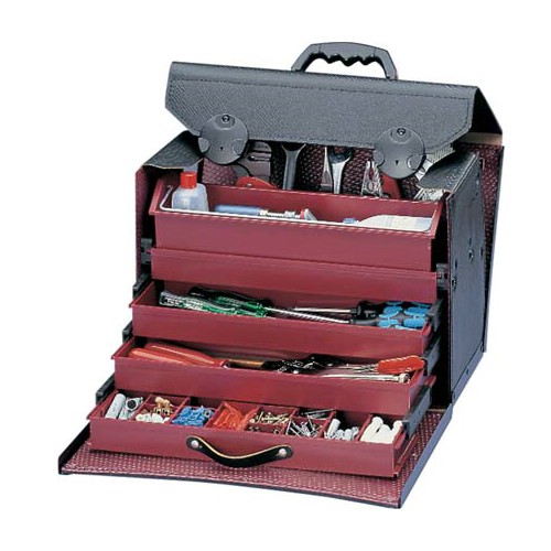 Verktygsväska PARAT Top Line med lådor