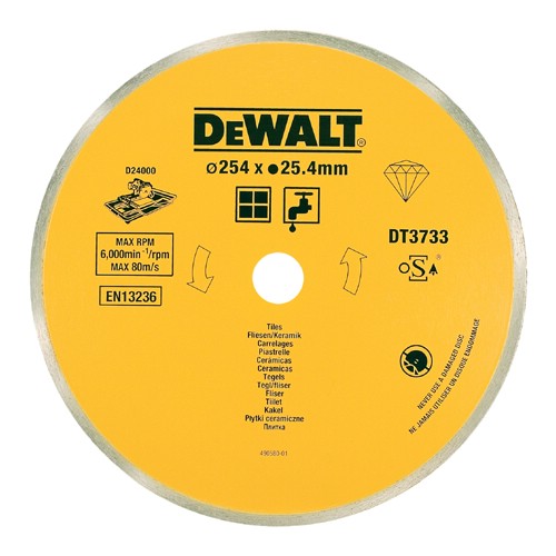 Diamantkapklinga DEWALT DT3733/DT3734