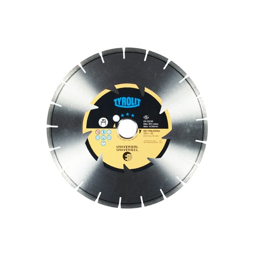 Diamantkapklinga TYROLIT Premium Universal Våtsåg