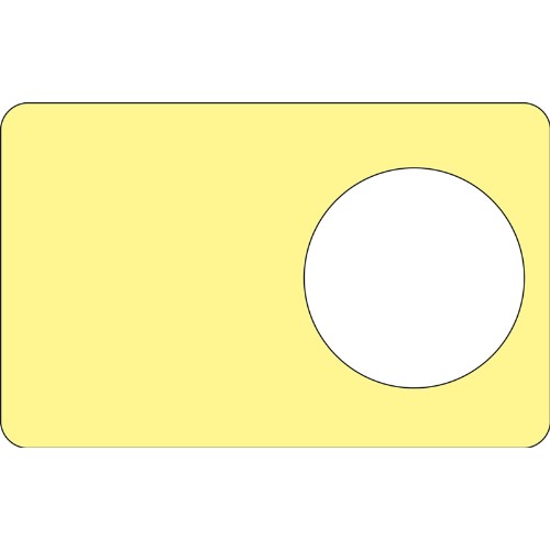 Skylt handtagsmarkering GlowLite Nova efterlysande