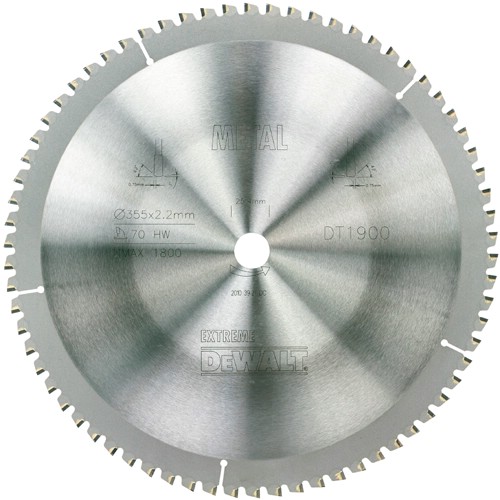 Cirkelsågklinga DEWALT Metall