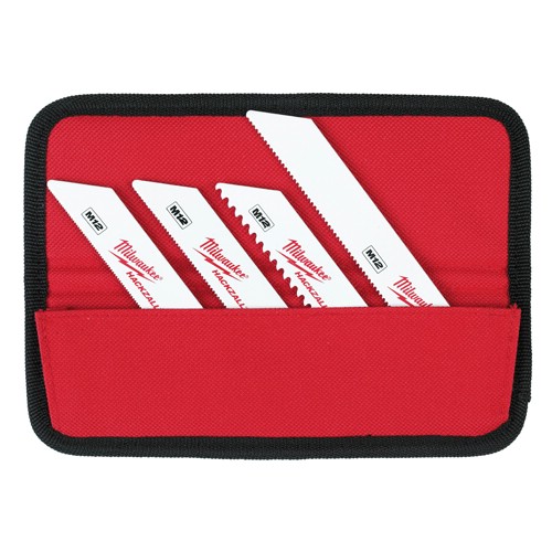 Tigersågbladsats MILWAUKEE för 12 V Hackzall 10 delar