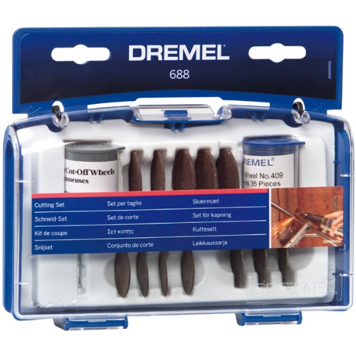 Kapset DREMEL 69 delar