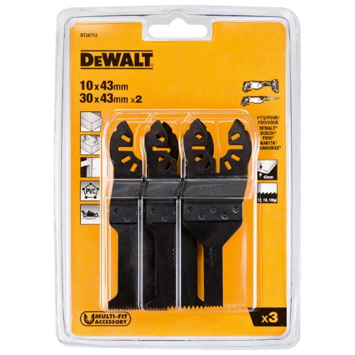 Sågbladsats DEWALT 3 delar
