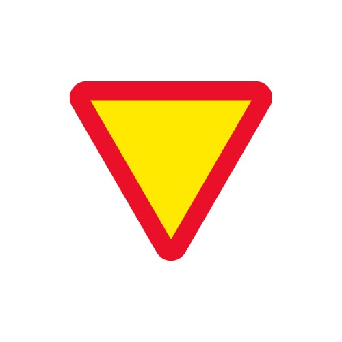 Vägmärke väjningsplikt