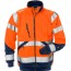 Oransje/Marineblå