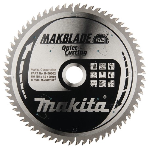 Cirkelsågklinga MAKITA Makblade Plus Trä