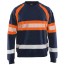 Marineblå/Oransje
