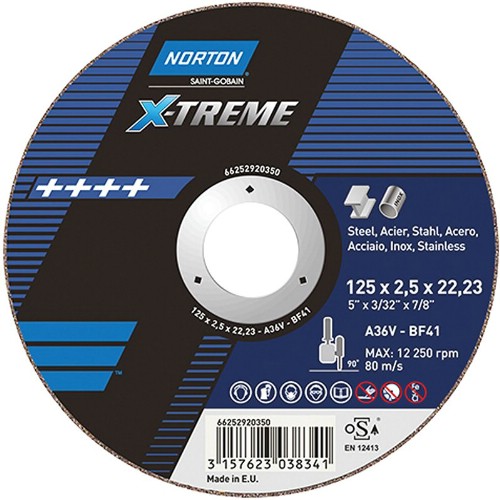 Kapskiva NORTON X-Treme Steel Typ 41