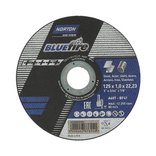 Kapskiva NORTON Blue Fire Metall/Inox Typ 41