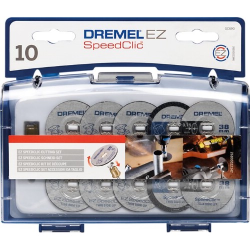 Kapset DREMEL SC690 EZ Speedclic 11 delar