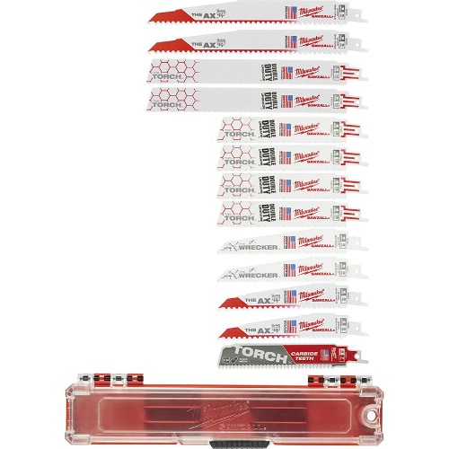 Tigersågbladsats MILWAUKEE Sawzall 13 delar