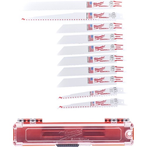 Tigersågbladsats MILWAUKEE Sawzall 10 delar