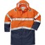 Oransje/Marineblå