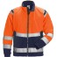 Oransje/Marineblå