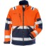 Oransje/Marineblå