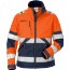 Oransje/Marineblå