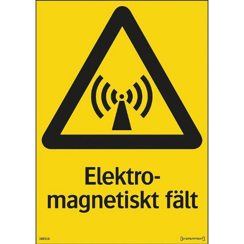 Skylt elektromagnetiskt fält