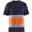 Marineblå/Oransje