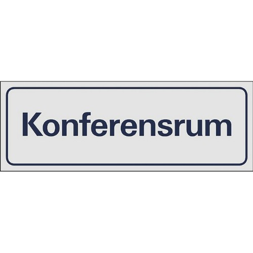 Skylt symbol konferensrum