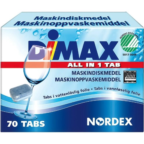 Maskindiskmedel NORDEX Dimax Tabs