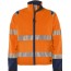 Oransje/Marineblå