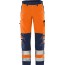 Oransje/Marineblå