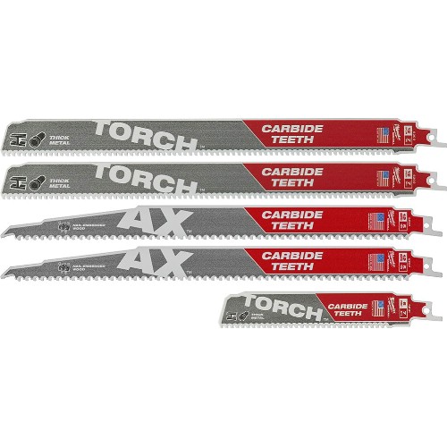 Tigersågbladsats MILWAUKEE Sawzall 5 delar