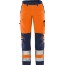 Oransje/Marineblå