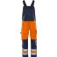 Oransje/Marineblå