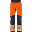 Oransje/Marineblå
