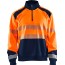 Oransje/Marineblå