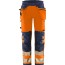 Oransje/Marineblå