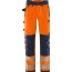 Oransje/Marineblå