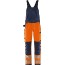 Oransje/Marineblå