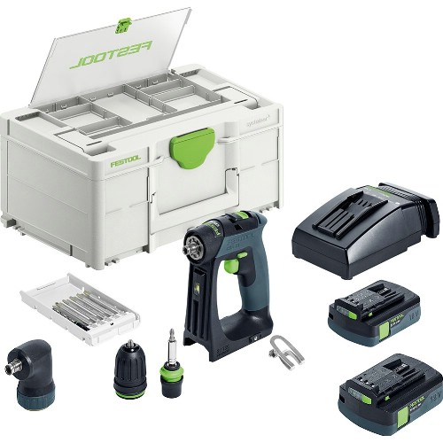 Borrskruvdragare FESTOOL CXS 18 C 3,0-Set 18 V