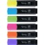 Gul, blå, grønn, rosa, oransje, lilla