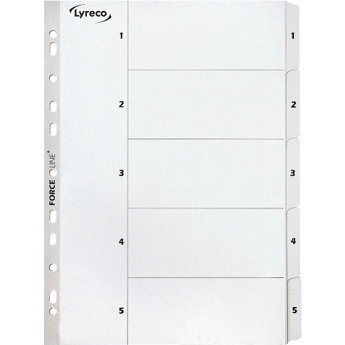 Register LYRECO A4 kartong