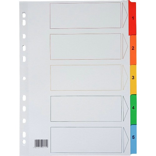 Register PLASTOREG A4 kartong