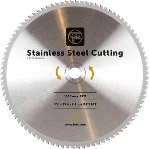 Sågklinga FEIN HM för rostfritt stål