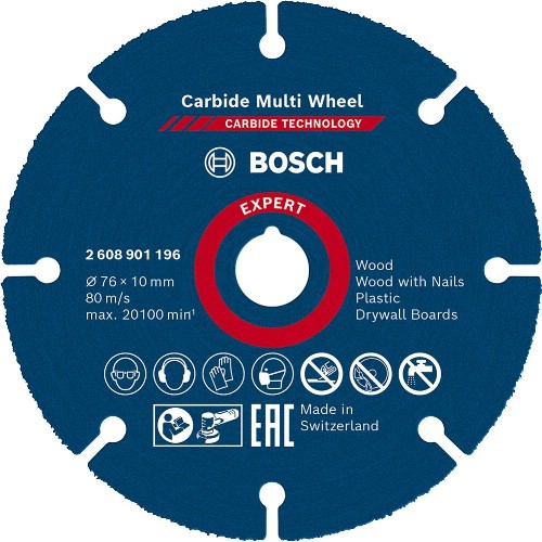 Kapskiva BOSCH Expert Carbide Multi Wheel