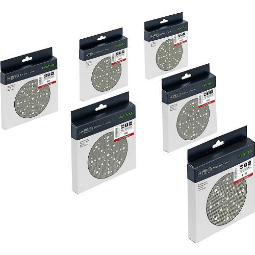 Slippappersrondellset FESTOOL Granat STF D150/48 GR-Set