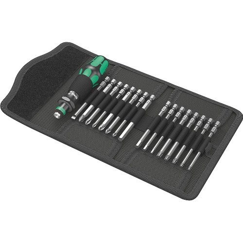 Bitssats 1/4" WERA Kraftform Kompakt 60