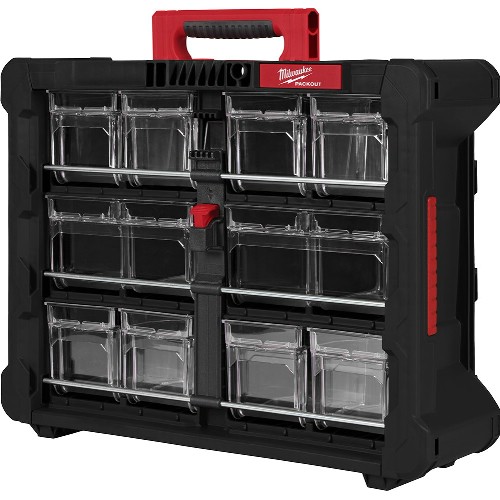 Verktygslåda MILWAUKEE Packout med tippfack