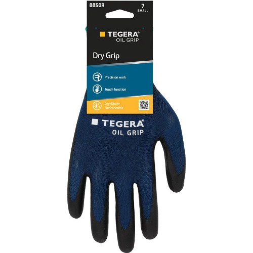 Montagehandske Nitril TEGERA 8850R Oil Grip
