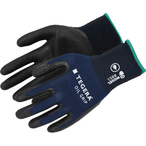 Montagehandske Nitril TEGERA 8851 Oil Grip