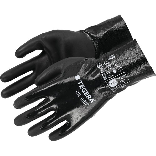 Montagehandske Nitril TEGERA 8853 Oil Grip