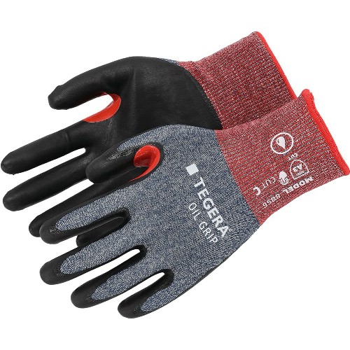 Varme- og kuttbestandighanske TEGERA 8856 Olje Grip